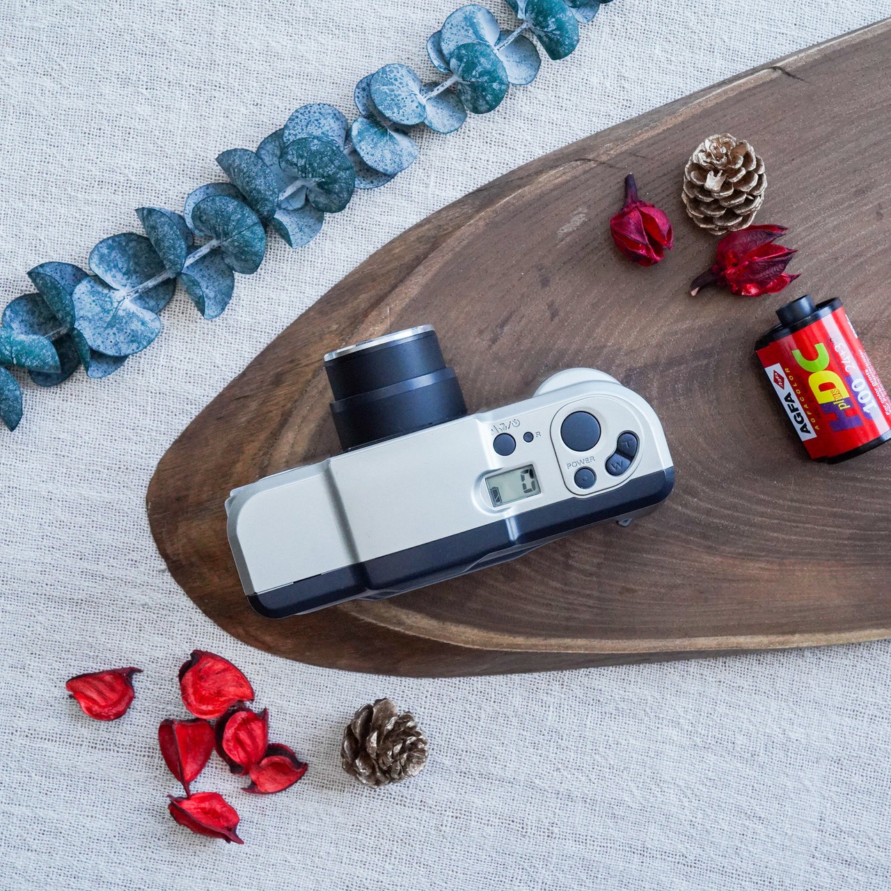 【Konica】 Z-UP 60　スナップ向き 可愛いコンパクトカメラ