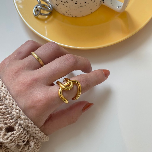 stainless cross  ring