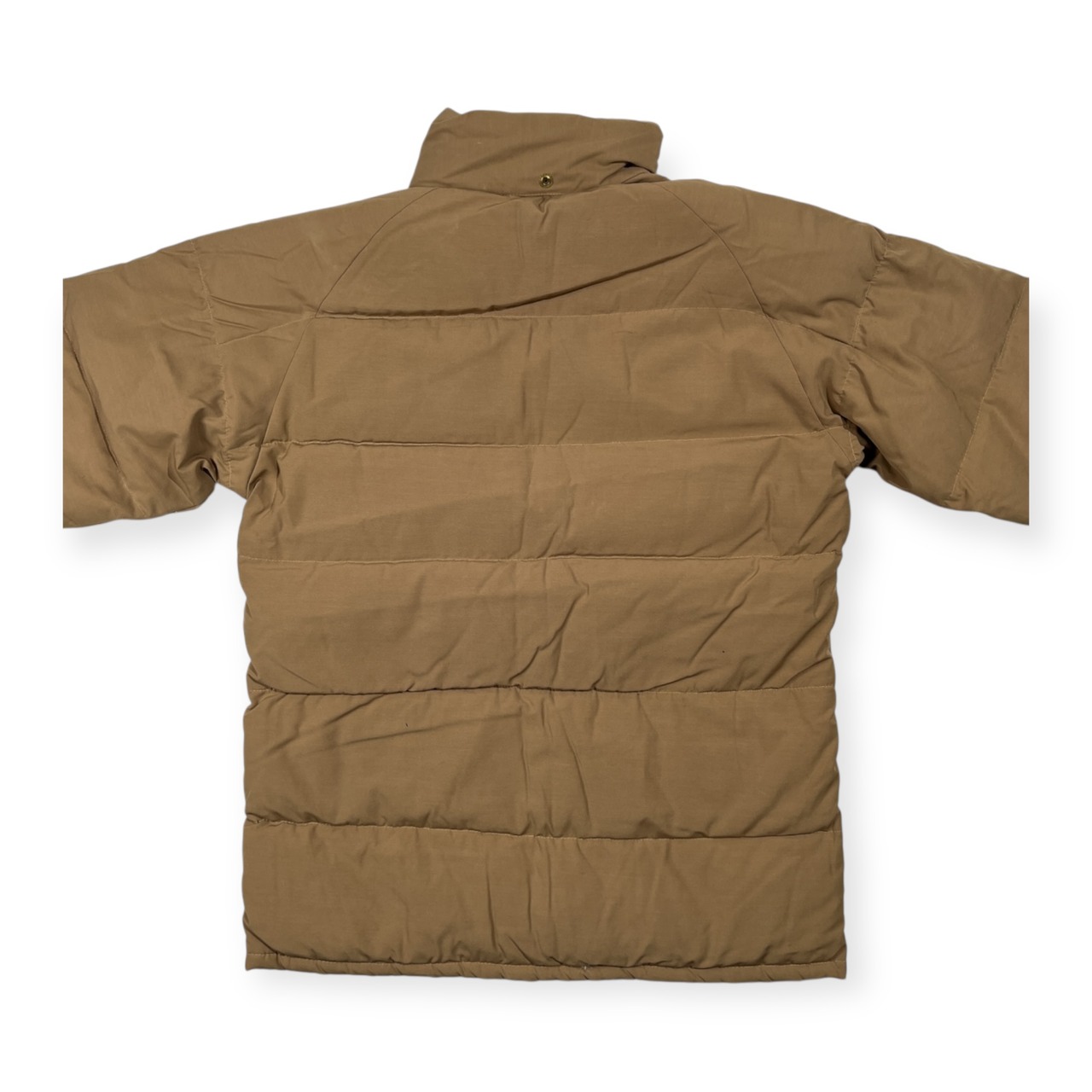 70s 80s USA製 CAMP7 キャンプセブン ヴィンテージ ダウンジャケット TALONジップ サイズ L /ベージュ/アメリカ製