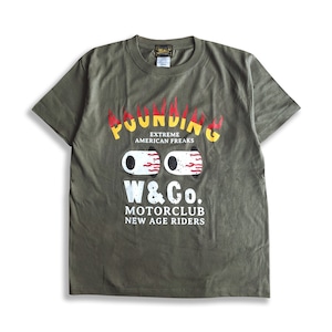 POUNDING S/S TEE Khaki