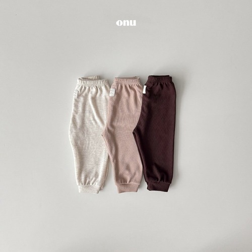 《予約》onu / ザンゴルジスリムパンツ kids
