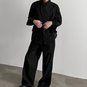 クロスデザインモードシャツ　0870