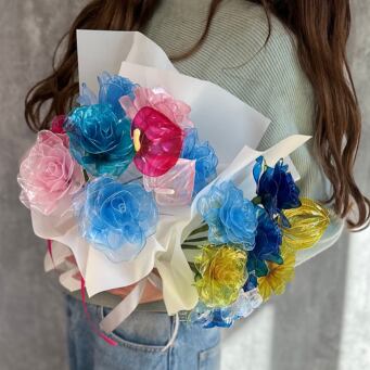 ハンドメイドアーティフィシャルフラワ　P♡様３点おまとめ ハンドメイドアーティフィシャルフラワ P♡様3点おまとめ