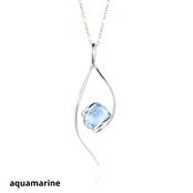 RIFLESSI  *silver night*  -pendente-