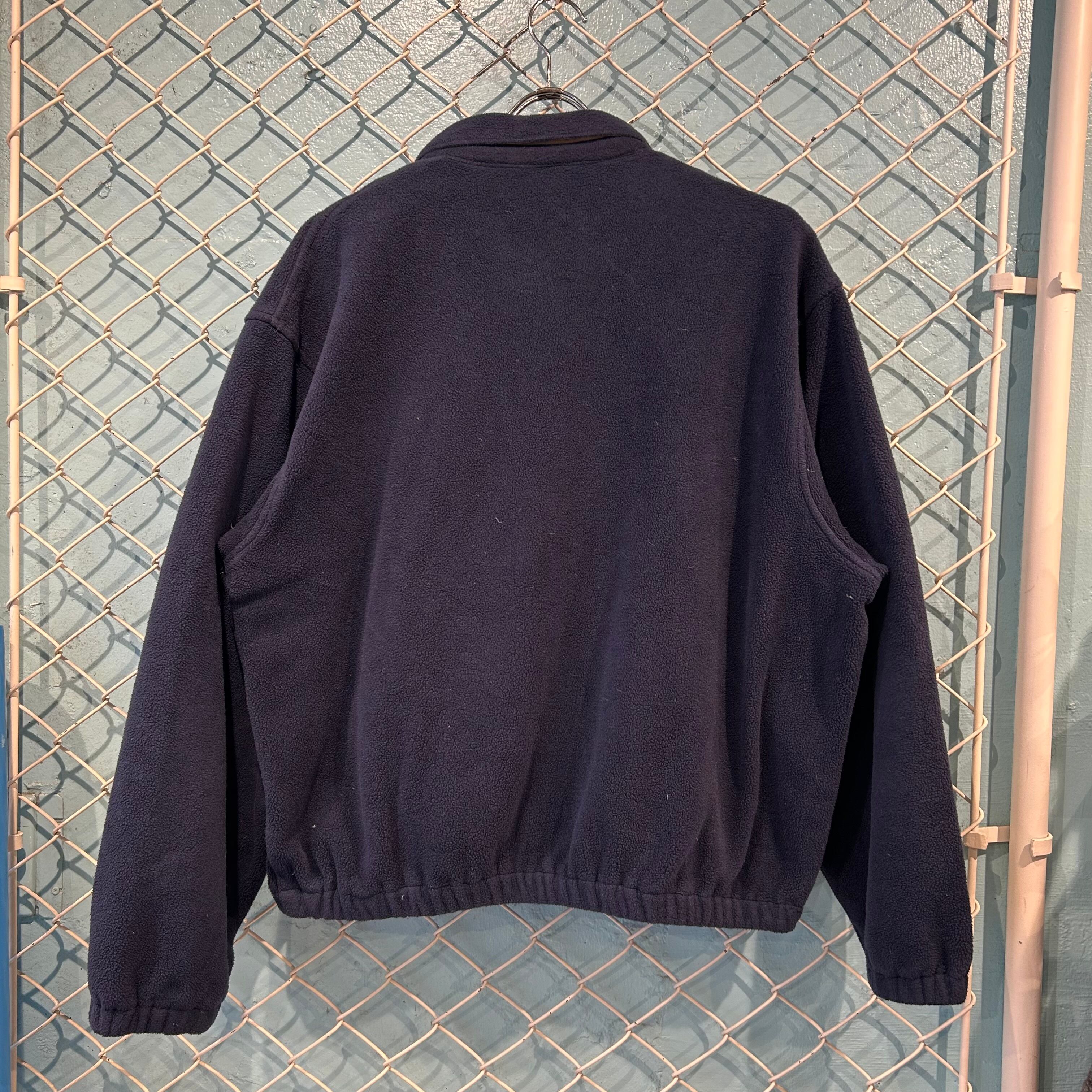90s Polo Sport Logo Fleece Jacket Navy | Banny