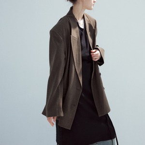 Oversized Double-Breasted Jacket T3786