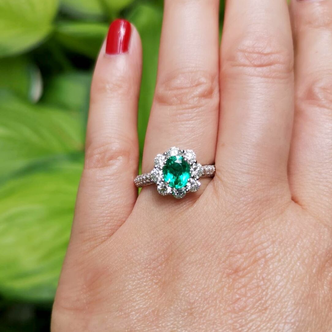 K18WG ブラジル産パライバトルマリンリング | jewelry sumino K18WG ブラジル産パライバトルマリンリング | jewelry sumino