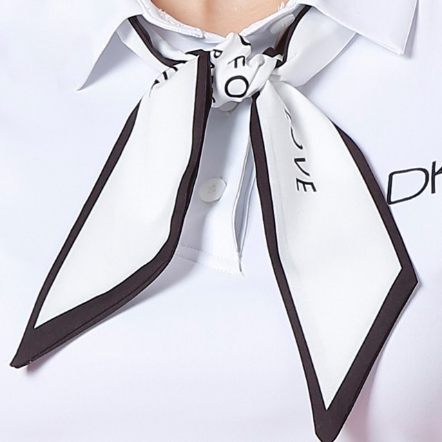 シルクスカーフ　ゴルフアクセサリー