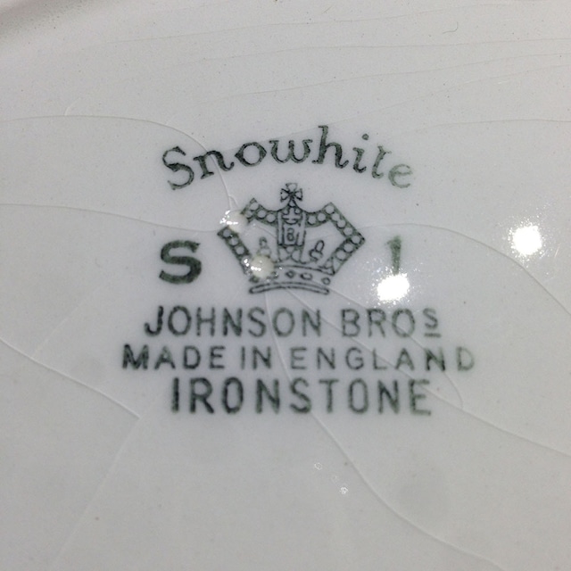 Johnson Brothers ジョンソン ブラザース 350mm楕円 大皿 イギリス ヴィンテージ