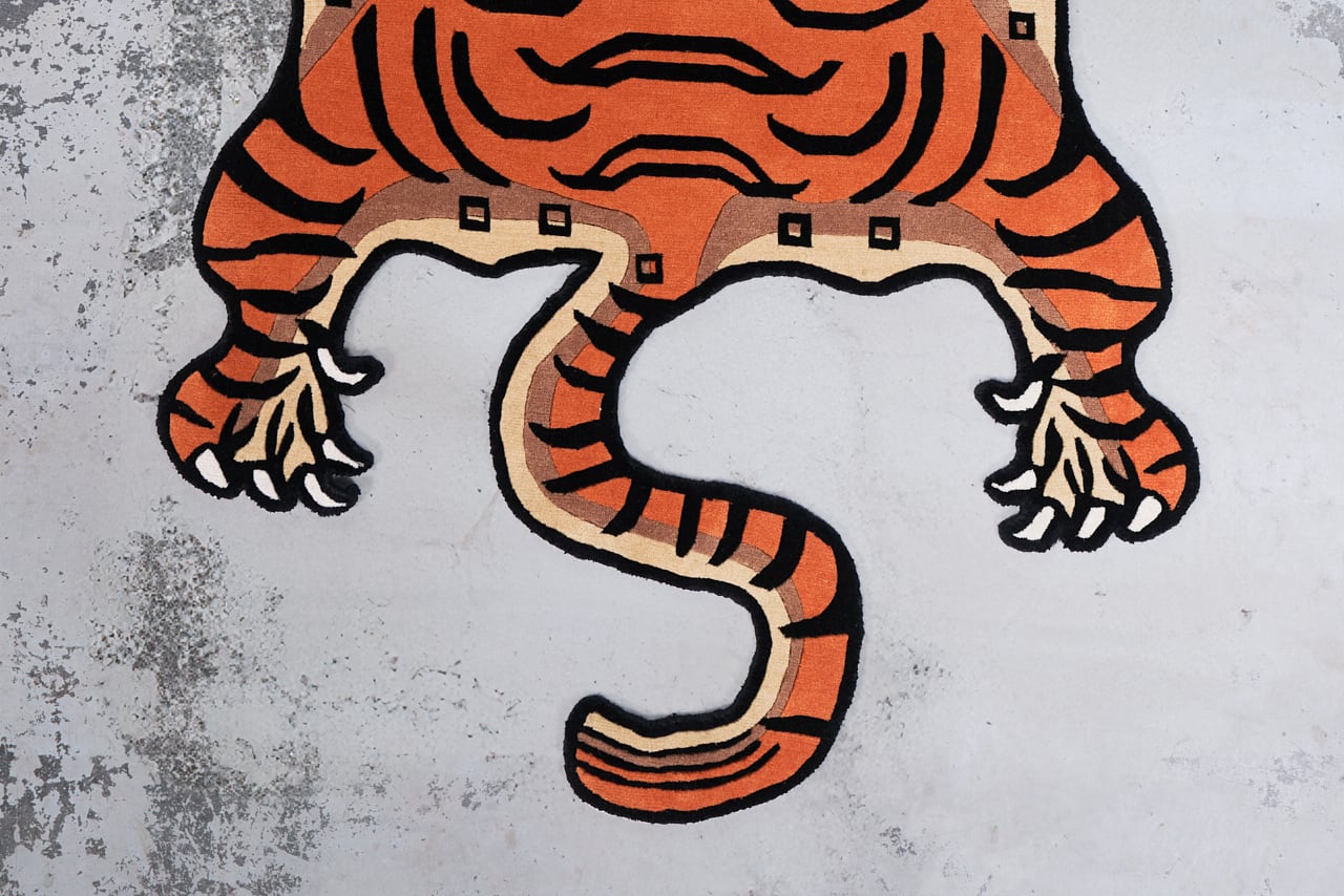 Tibetan Tiger Rug 《Lサイズ•ウール・オリジナル3・トラディショナル