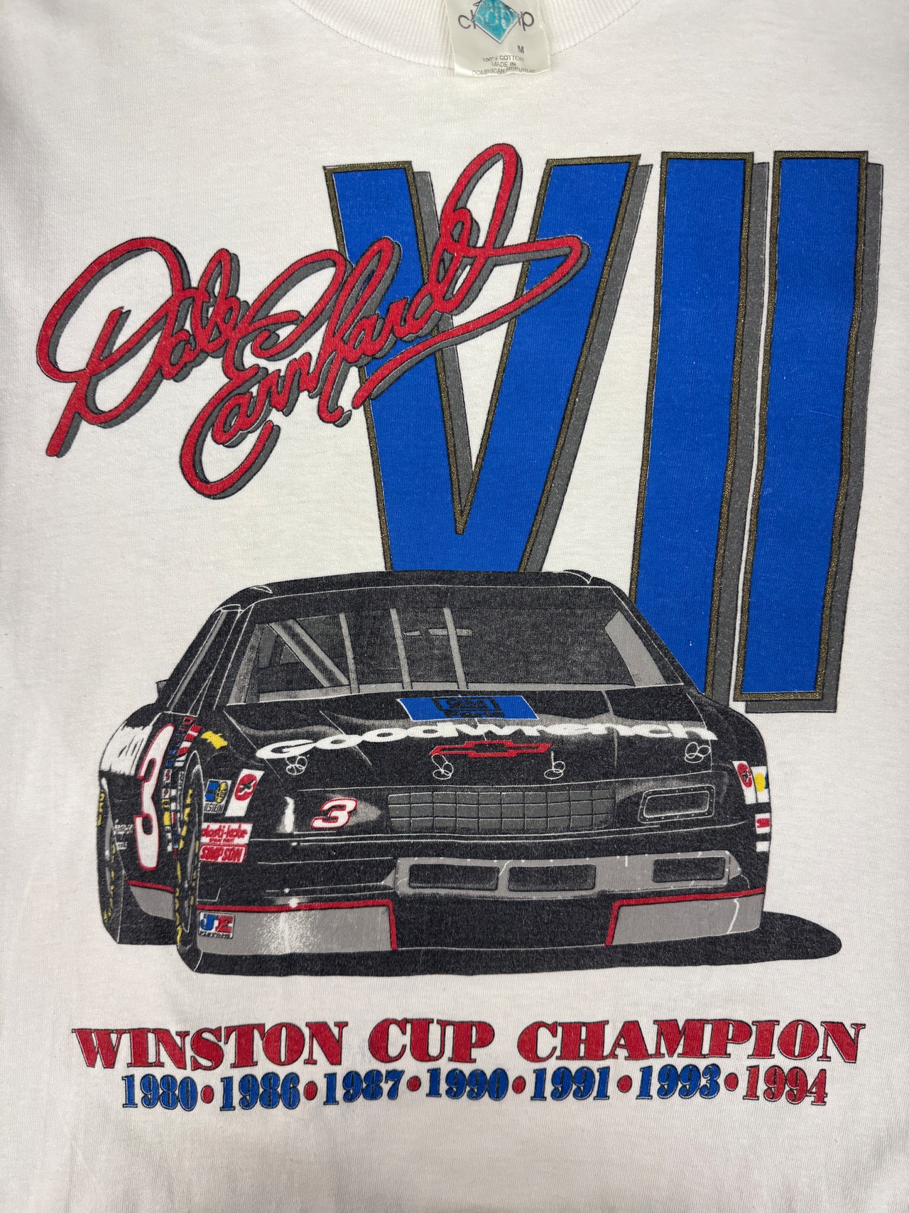 90s Dale Earnhardt Sr. NASCAR Winston Cup　champion / made in dominican republic・画像8