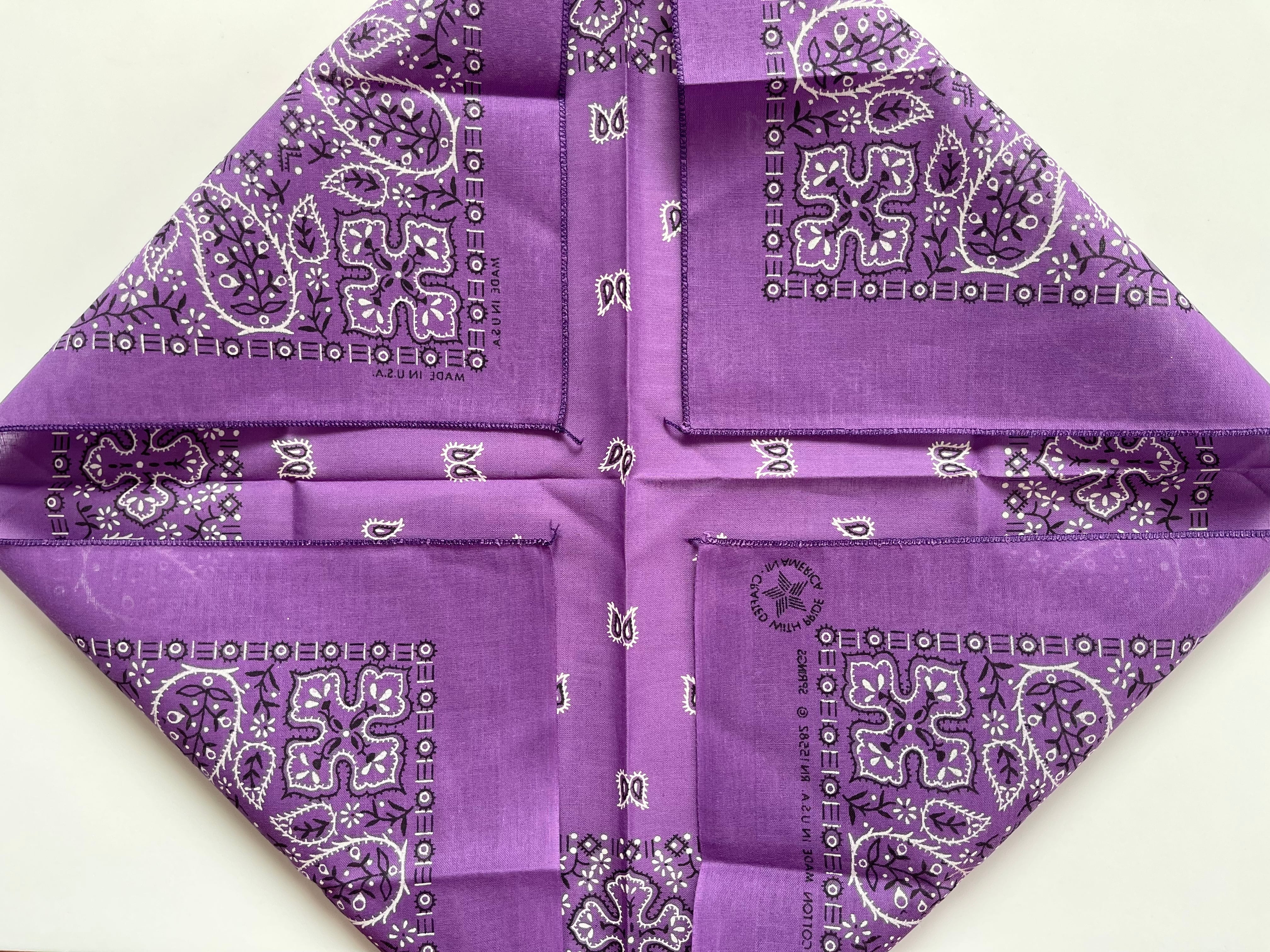 Deadstock】RN15582 ヴィンテージ バンダナ usa ① | swallows