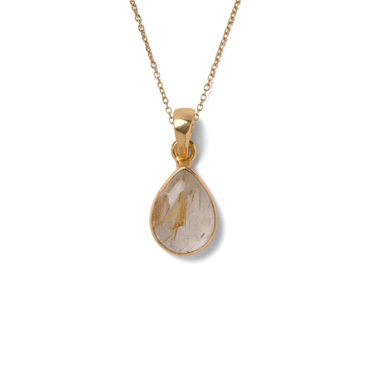 【MARKET】SINGLE STONE NECKLACE 0172