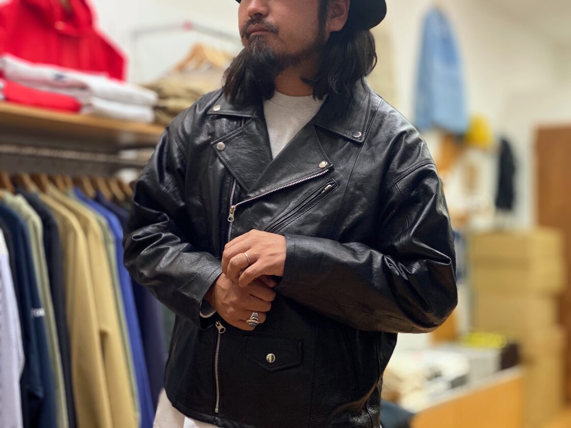 yoused】Leather Double Riders Jacket | Pay ID