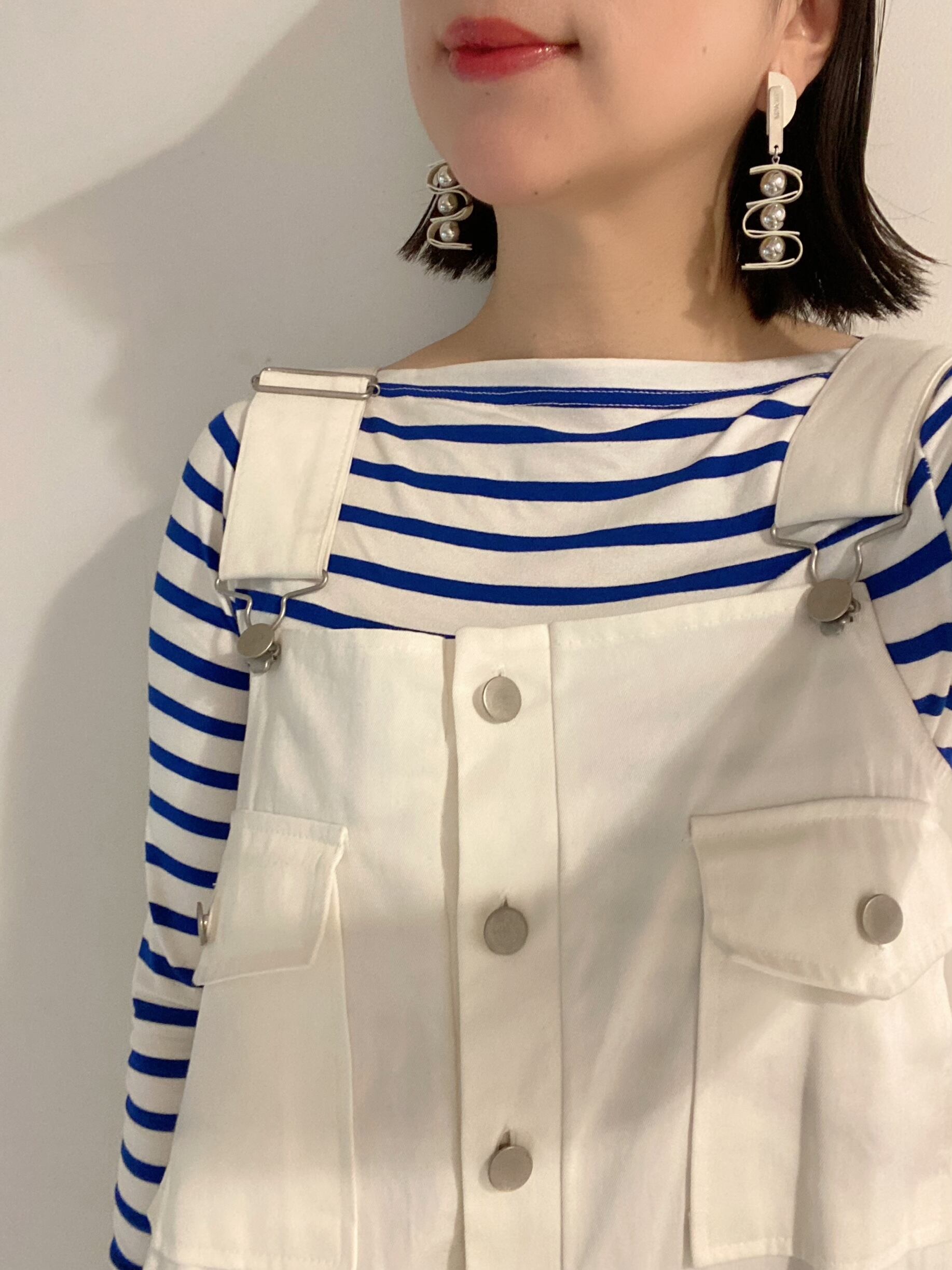 wave White wood silver