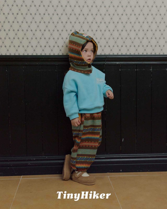 〚予約〛Nordic pattern jogger pants <kids>
