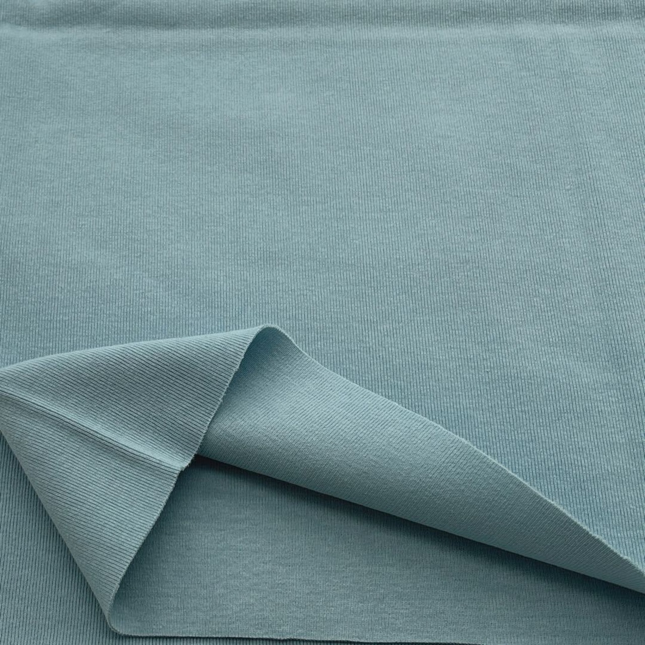 ★TB799◆2m◆SALE◆綿100%フライスニット生地◆サックス色