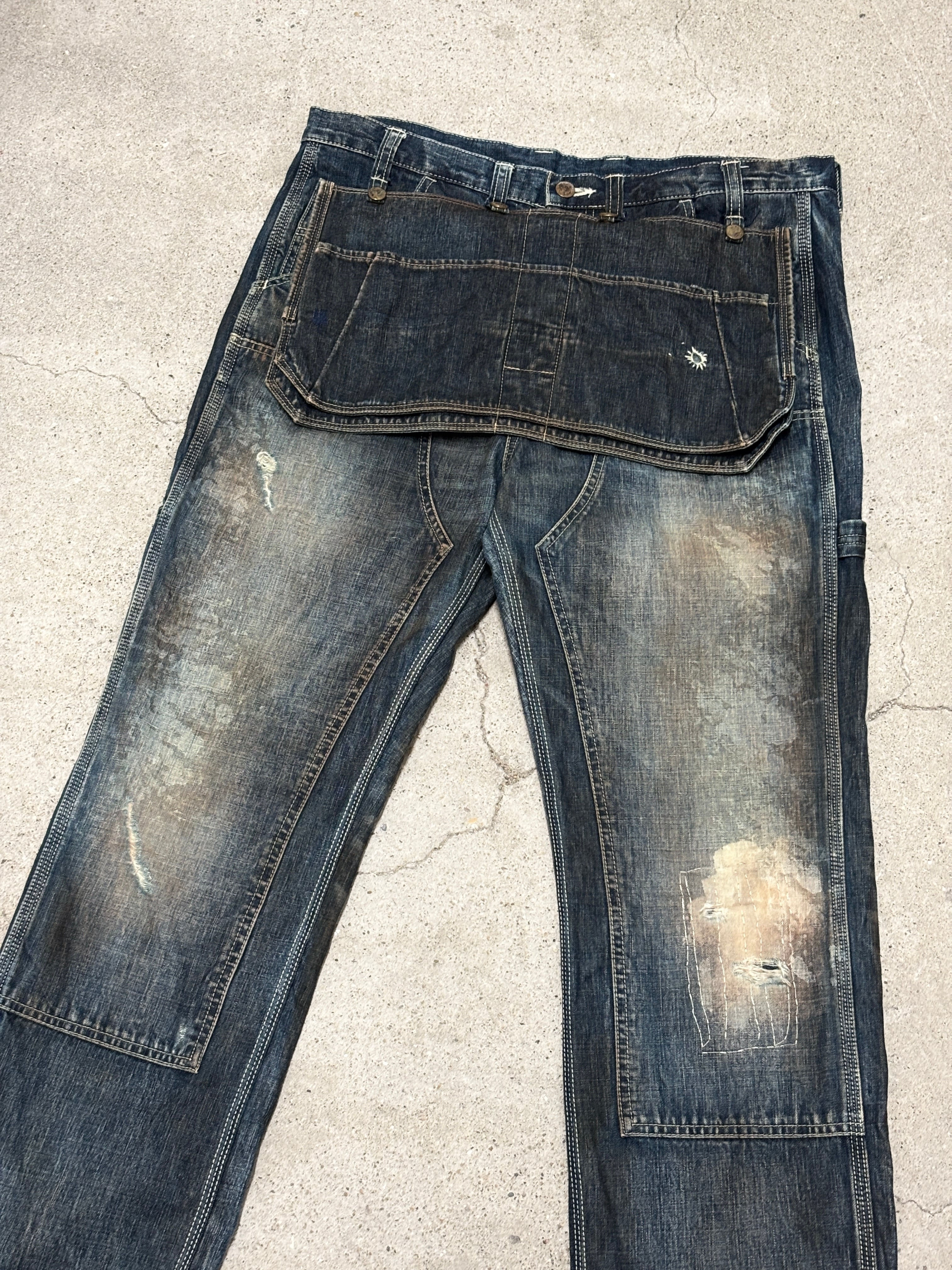 SWAGGER/Double Knee Painter pants/W32/ダブルニ－ペインタ－パンツ