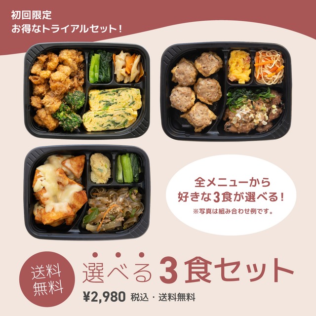 【送料込み】resoot 選べる3食トライアルセット [B01]