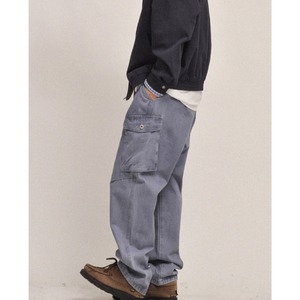 Side pocket design pants C4573