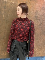 【23AW】EBONY エボニー / Embroidery Lace Tops