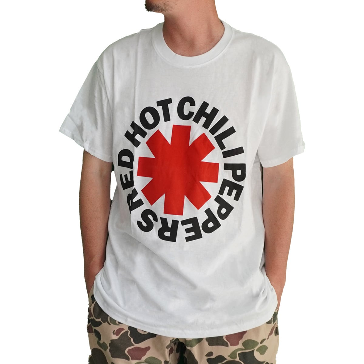 レッチリ　Tシャツ Red Hot Chili Peppers オフィシャル Tシャツ “RED ASTERISK” 半袖