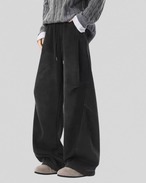 Heavy Washed Wide Pants（95％/40％）