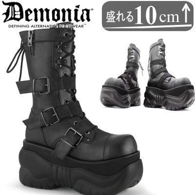 サイズ交換OK】Demonia（デモニア）正規保証品 厚底靴 厚底 パンプス