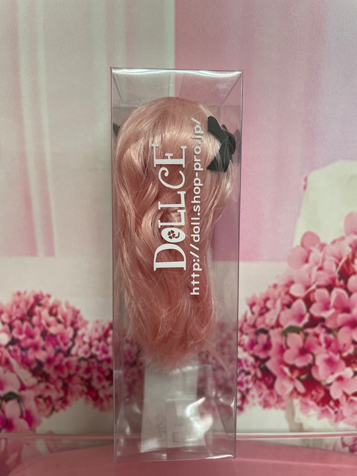 4インチ　リボンウェーブ　/　桃色