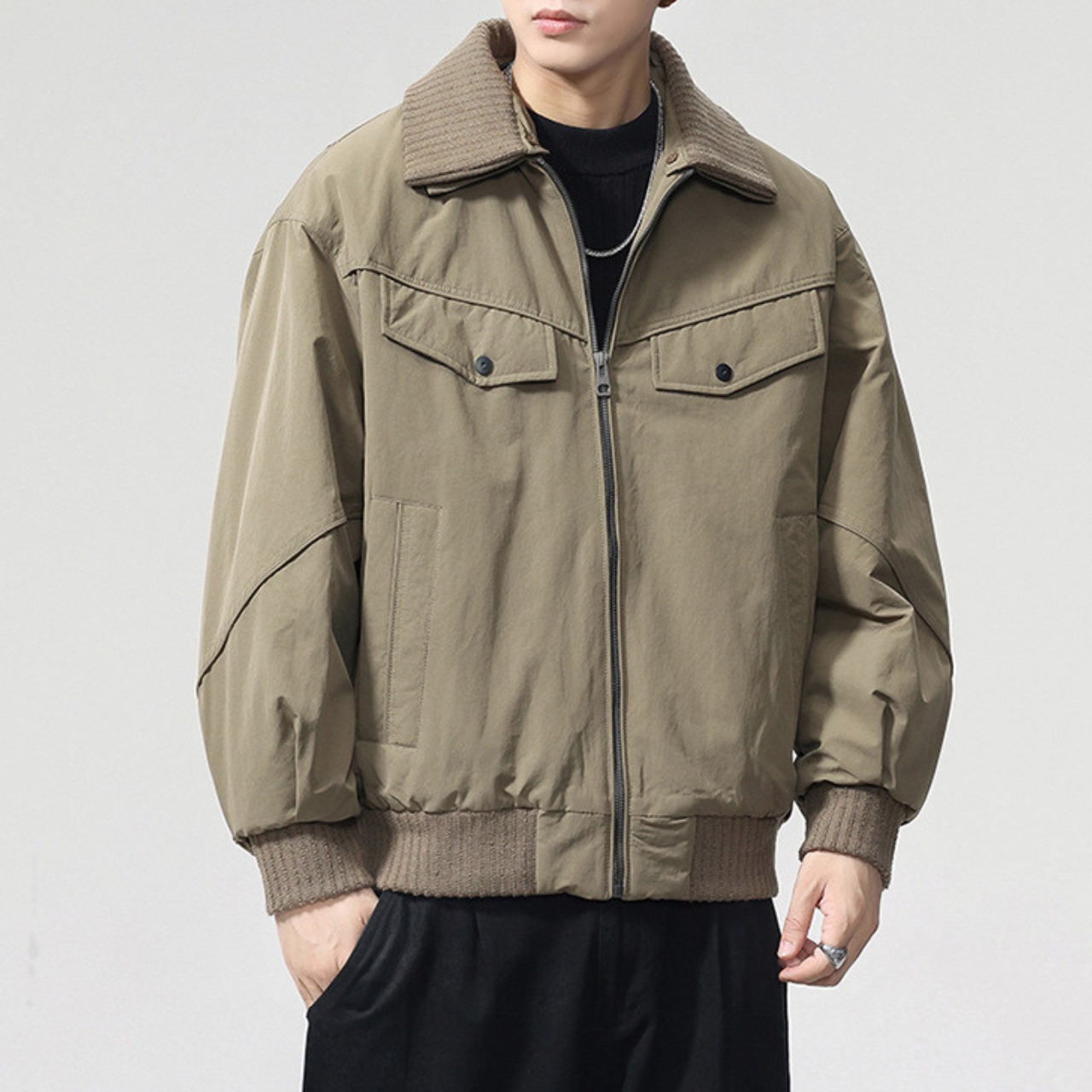 ライトウォームスタンドジップブルゾン　TB1804・画像8