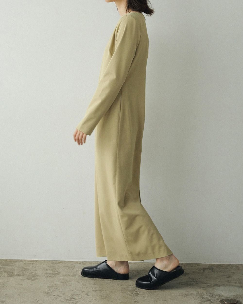 anuke 】Twill Pencil Onepiece | valance 福井｜レディース セレクト