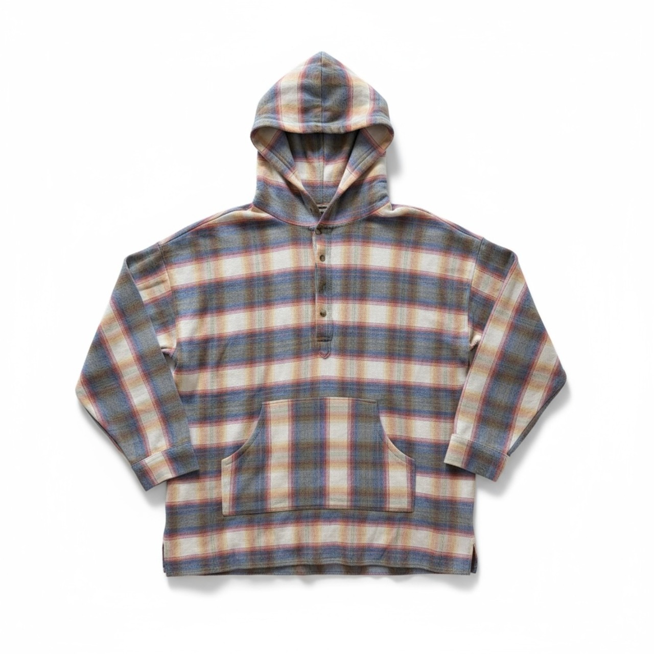 foodie check shirt coat