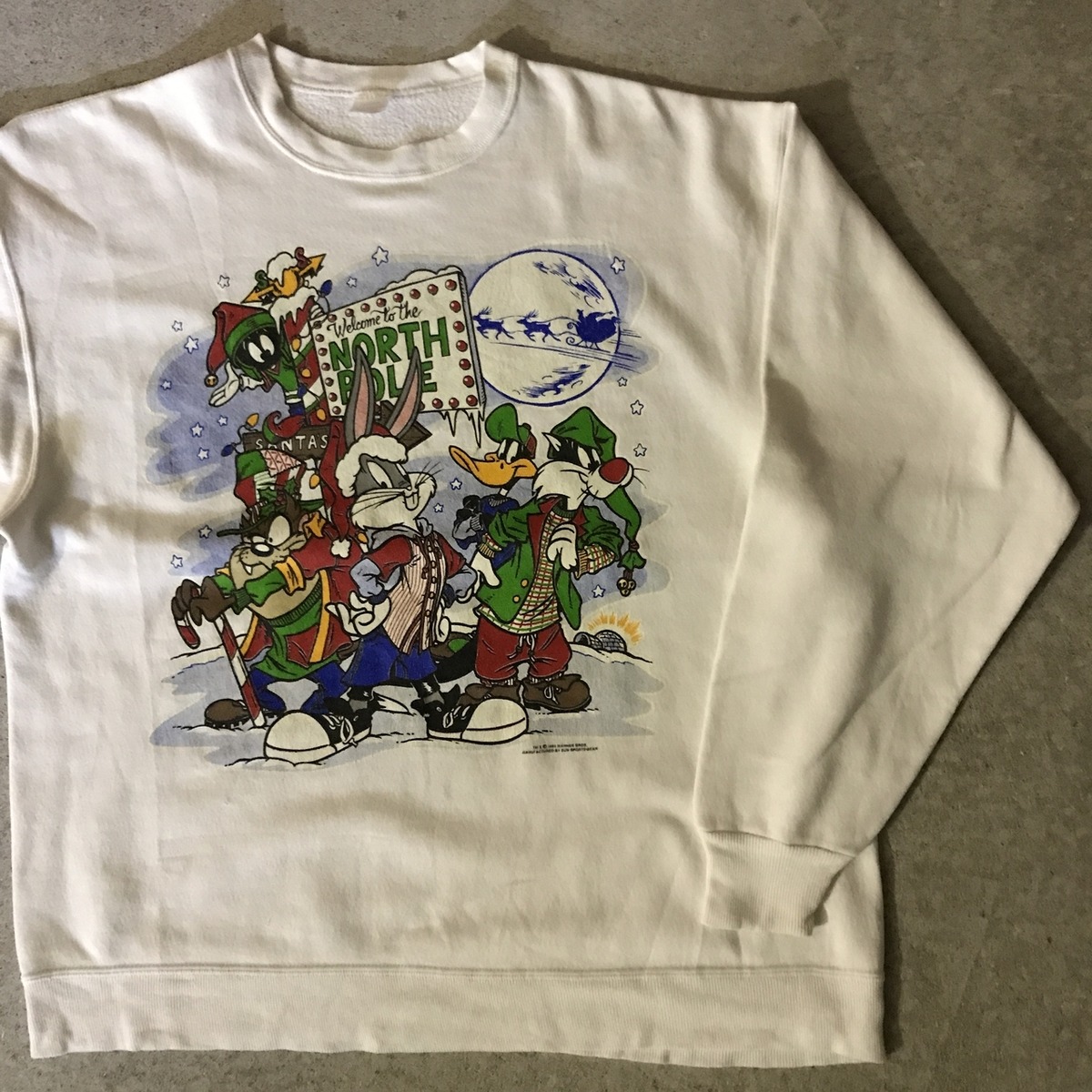 90年代 WARNER BROS ルーニー・テューンズ LOONEY TUNES スウェット 