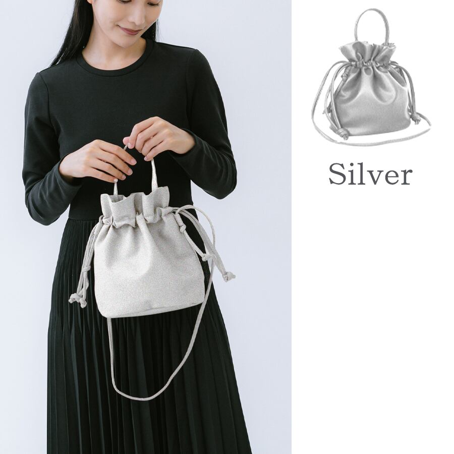 バンデル　巾着バック バンデル 巾着バック バンデル 巾着バック LEATHER DRAWSTRINGS