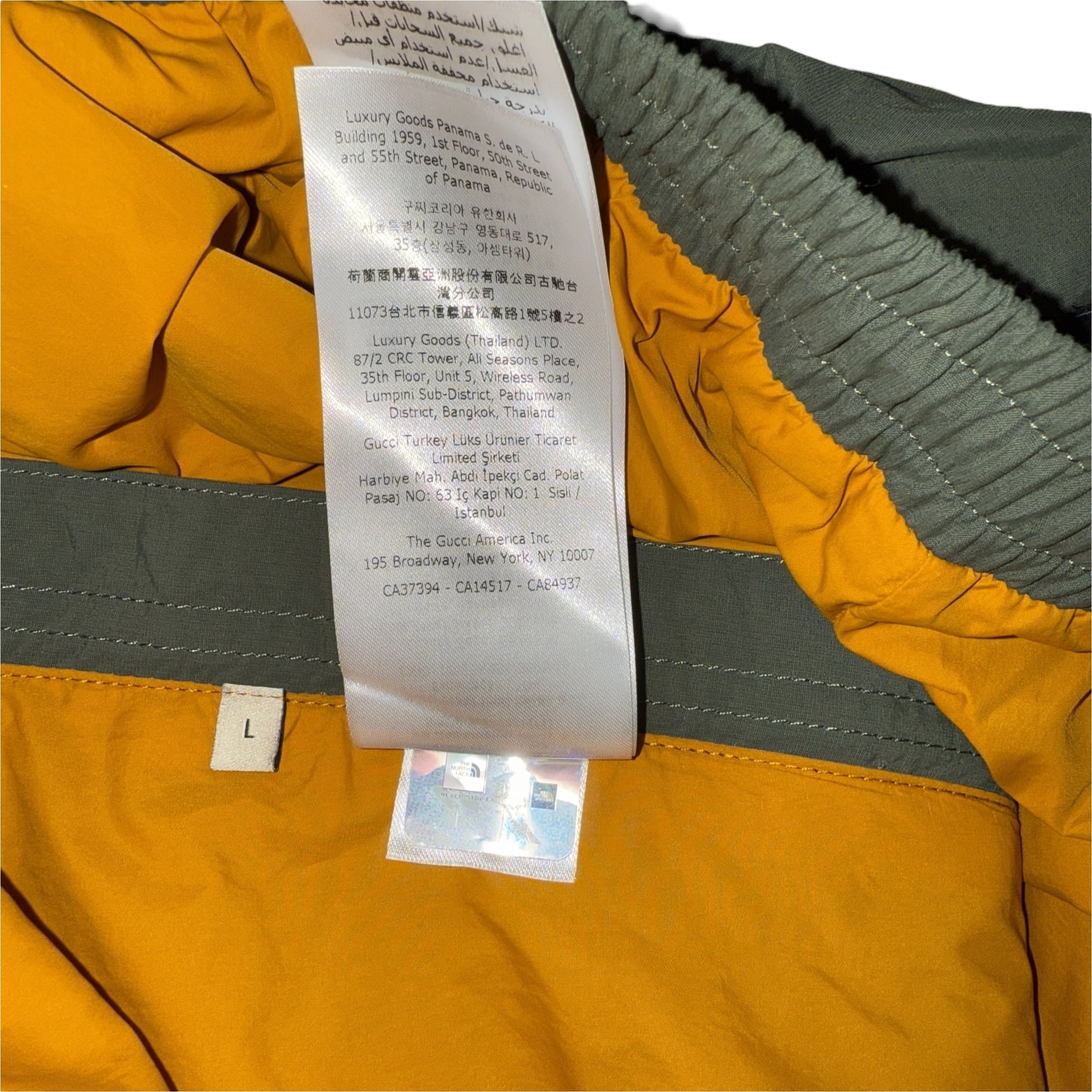 GUCCI × THE NORTH FACE コラボ L ロングパンツ 新品本物 楽天市場】グッチ GUCCI ノースフェイス THE NORTH FACE コラボ