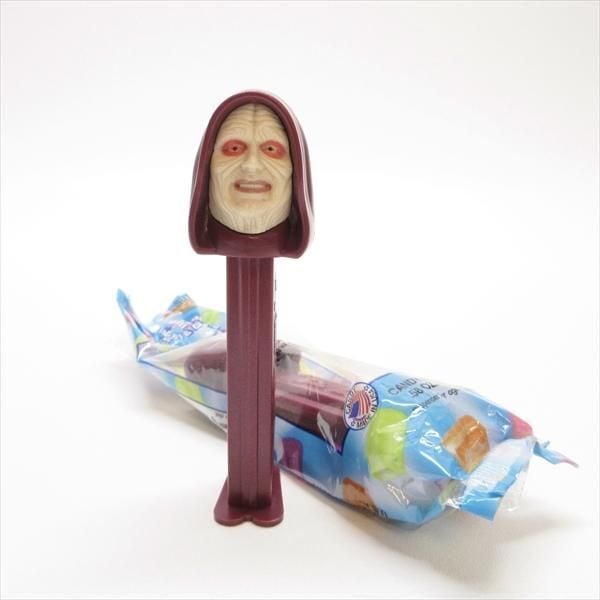 ☆ DEADSTOCK ( MINT IN BAG ) / VINTAGE1990年代 ☆【 STARWARS ( スター・ウォーズ )  】『 パルパティーン皇帝 / ダース・シディアス 』PEZ / ペッツ / CANDY&DISPENSER 『 パトリック 』  〚アメリカン雑貨 アメトイ〛