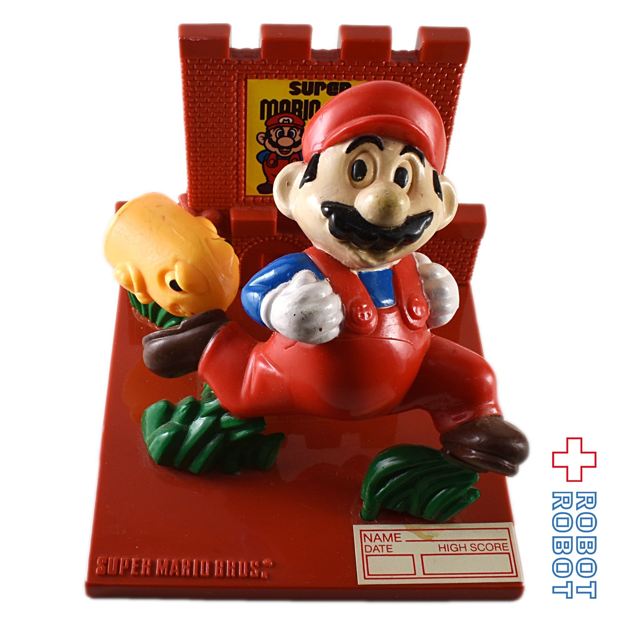 マリオの置物 スーパーマリオ トロフィーフィギュア マリオ＆キラー | ROBOTROBOT