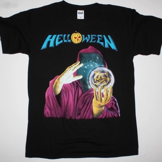 HELLOWEEN Tシャツ ハロウィン バンドTシャツ バンT 半袖Tシャツ tee