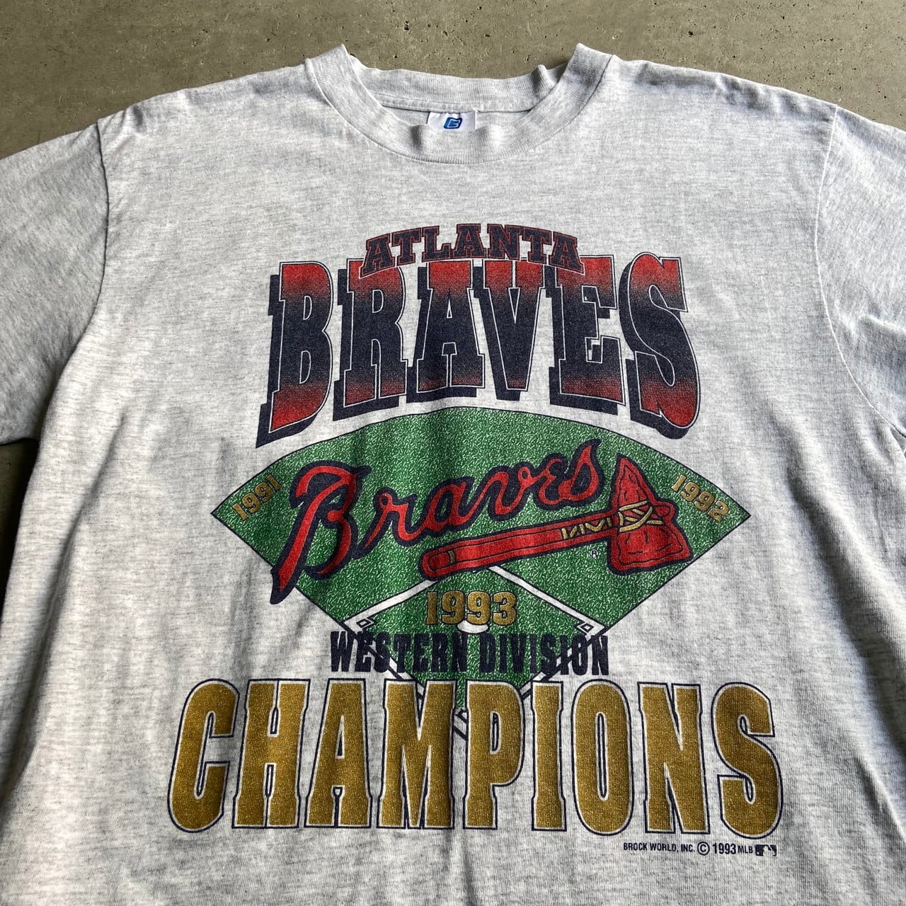 90年代 USA製 MLB メジャーリーグ ATLANTA BRAVES アトランタ