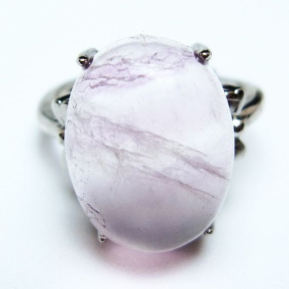 フローライト リング 蛍石 指輪 フリーサイズ 15号 一点物 メール便可 [M便 1/20] 115-7052