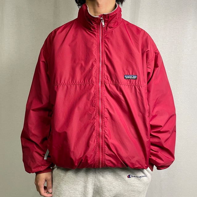 90年代 patagonia パタゴニア シェルドシンチラジャケット フリース 