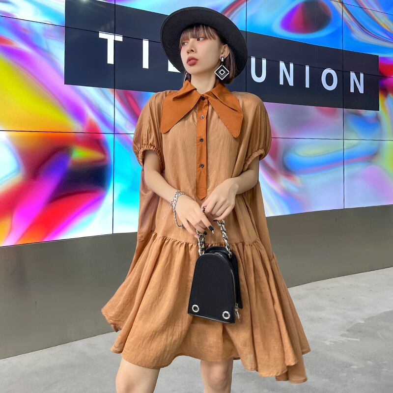 スタイルドレス サマールーズ薄手スタンダードスカート レトロ 夏物 ラブタオタオダレンハウス4048752133