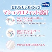 【テープ 小さめ新生児サイズ】ムーニー オムツ (3000gまで)64枚