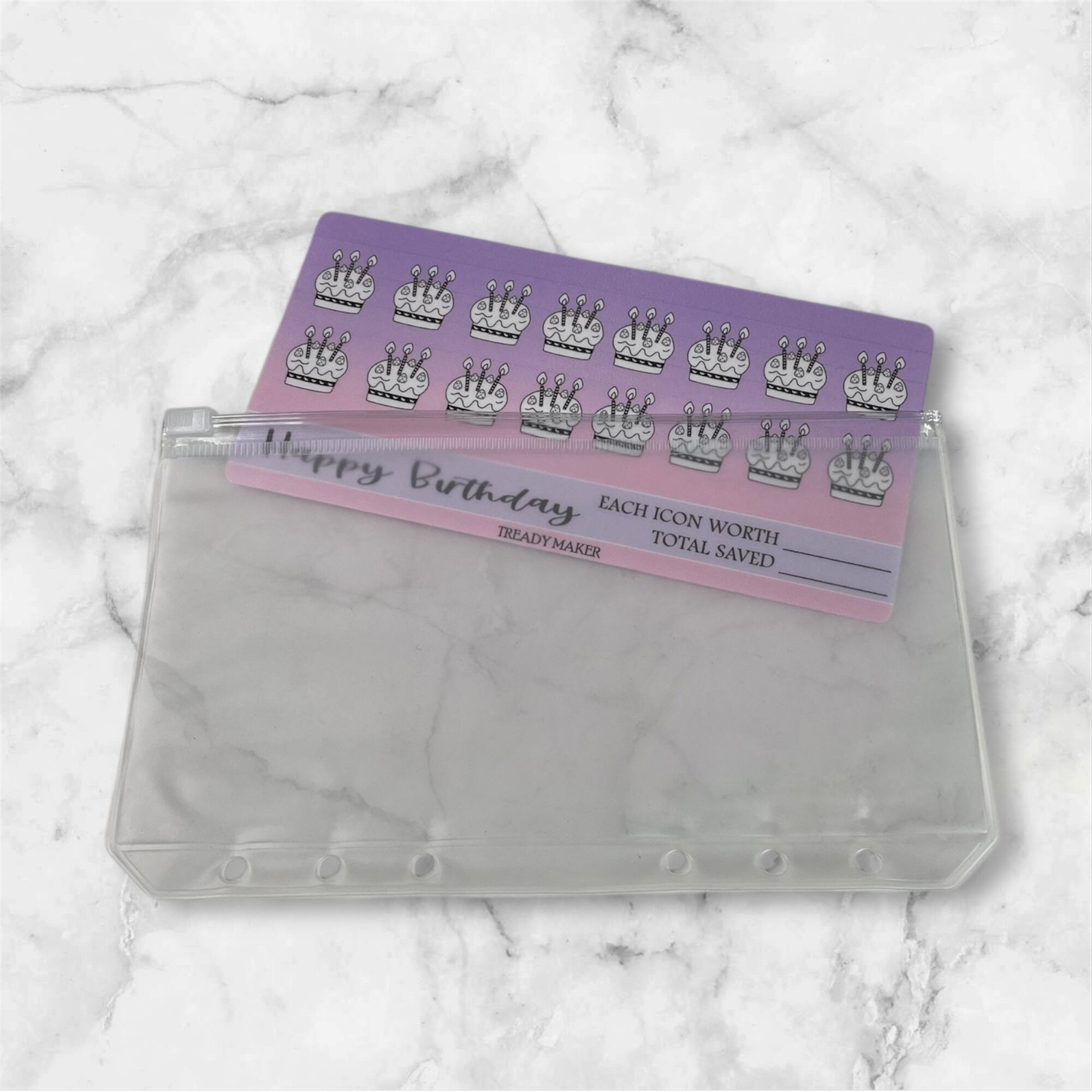 誕生日積立】リフィル Savings 積立リフィル バインダー貯金 | TREADY