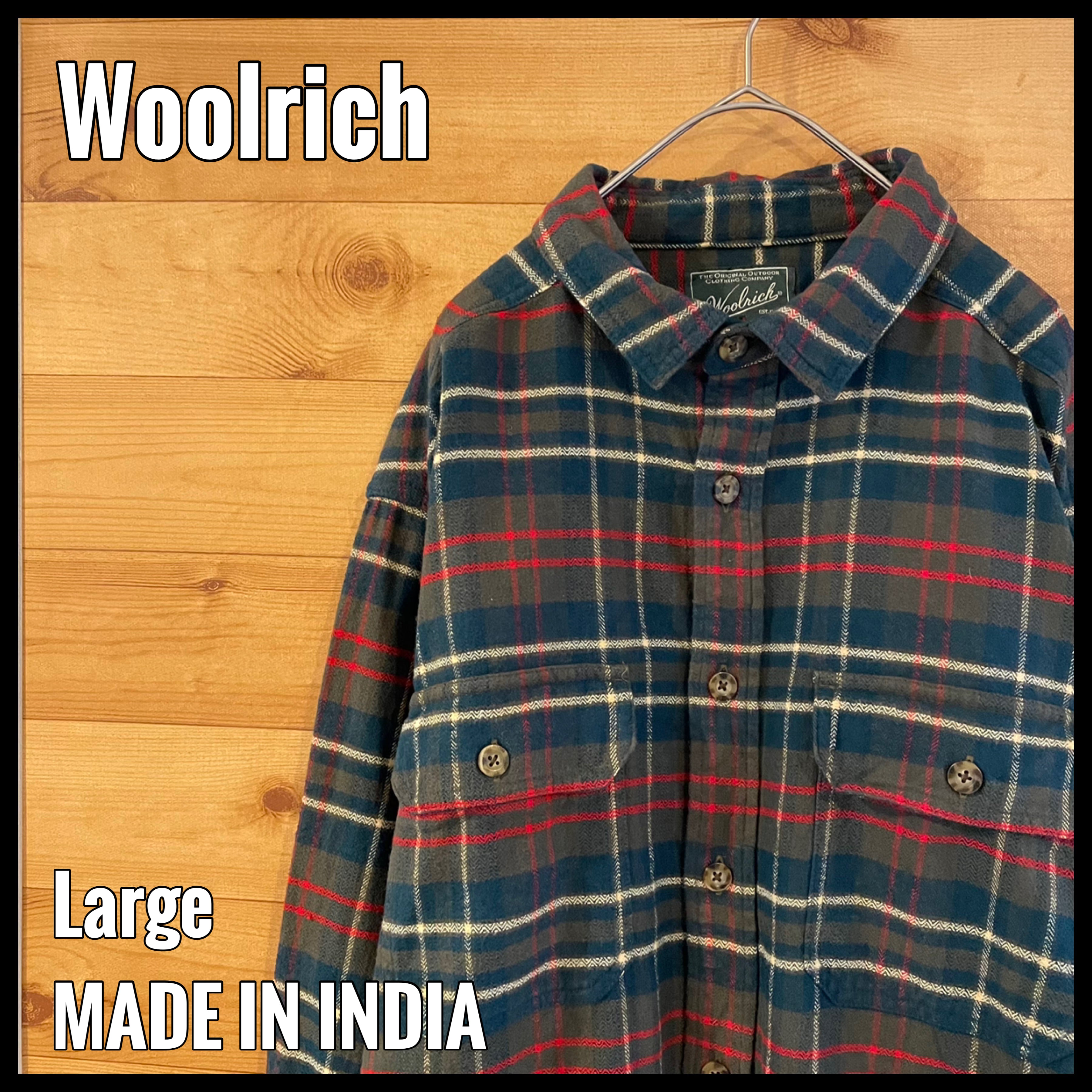 日本正規代理店品 Woolrich ネルシャツ - トップス