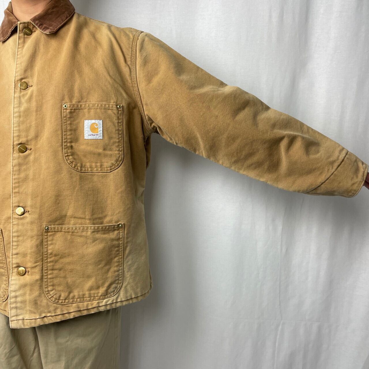 90年代 Carhartt カーハート ダック地 ミシガンチョアコート メンズL