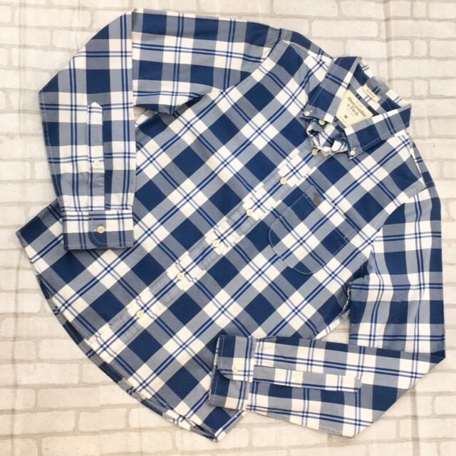 Abercrombie&Fitch　MENS　シャツ　Ｍサイズ