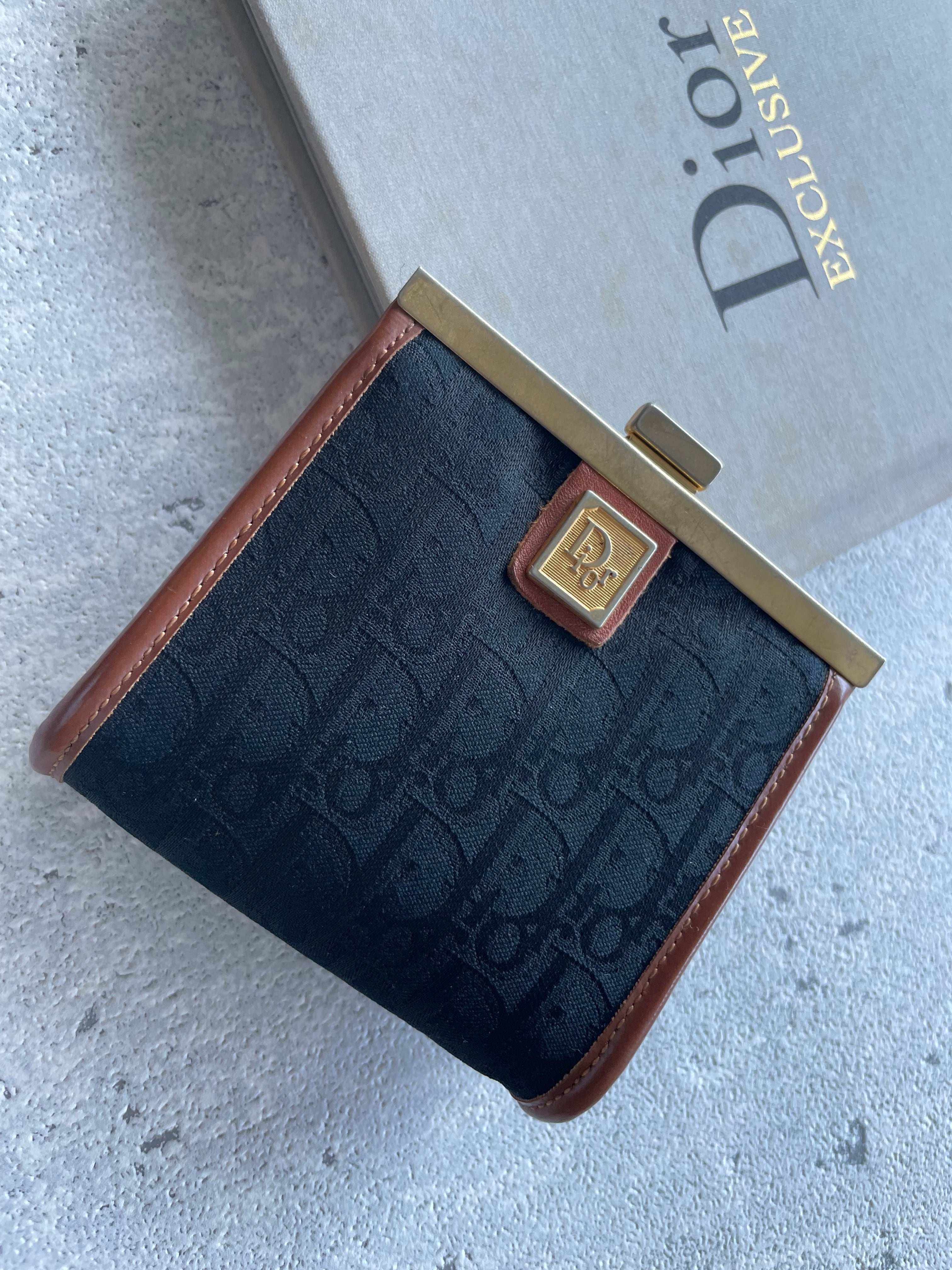 Christian Dior トロッター がま口コインケース Dior dior ディオール