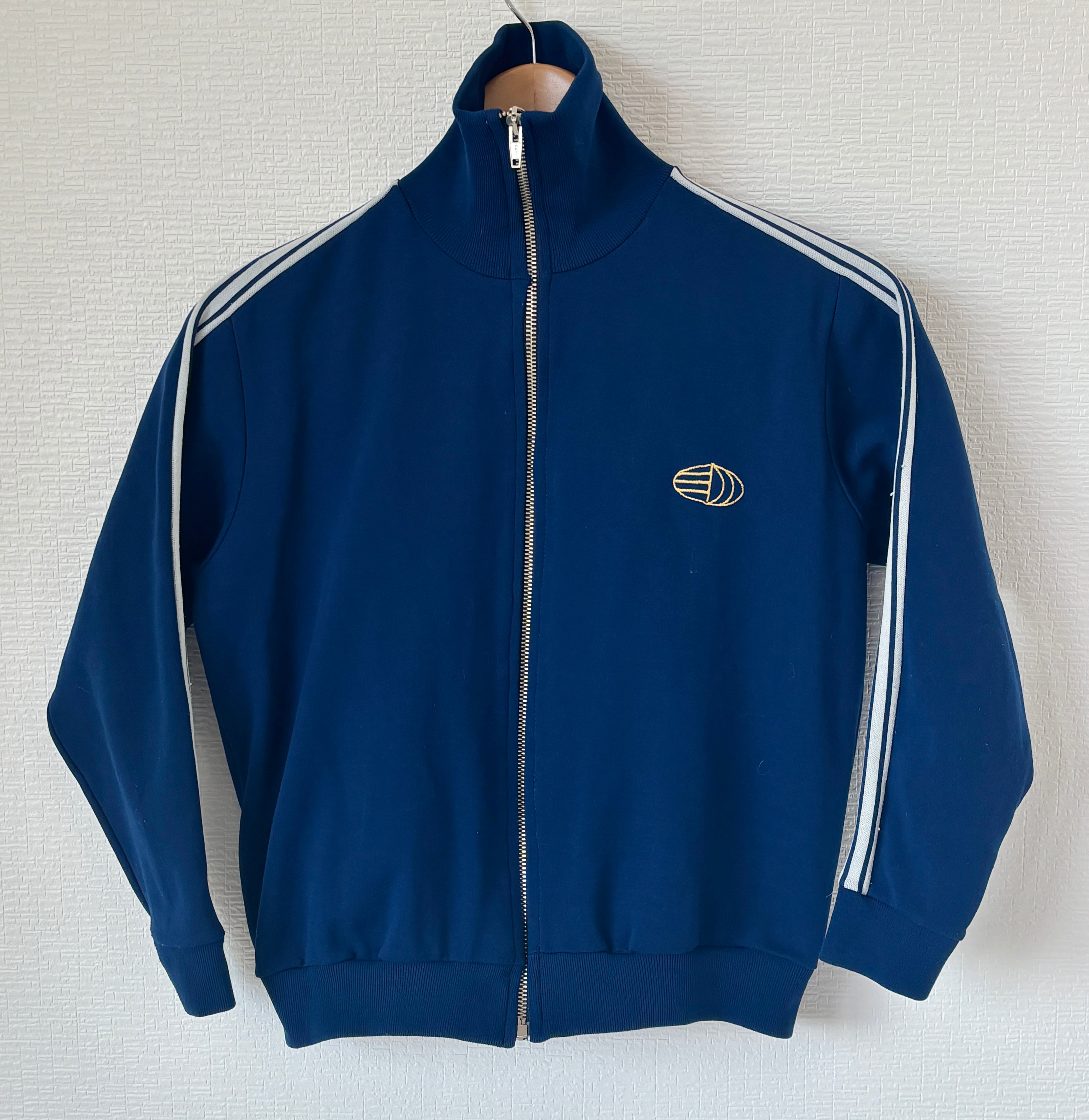 adidas アディダス ジャージ/トラックジャケット ネイビー L-XLサイズ