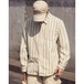 【Ollieo】Hong Kong Style Loose Stripe Shirt